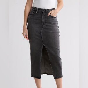 Good American Gray Pencil Skirt